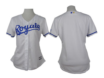 Custom Kansas City Royals white jersey