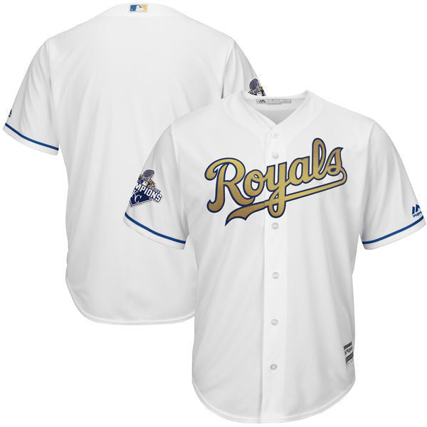Custom Kansas City Royals white jersey