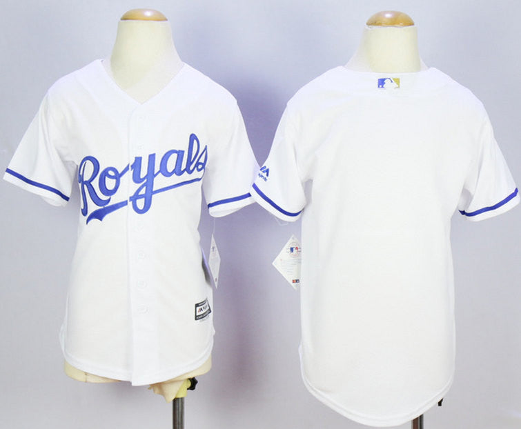 Custom Kansas City Royals white jersey