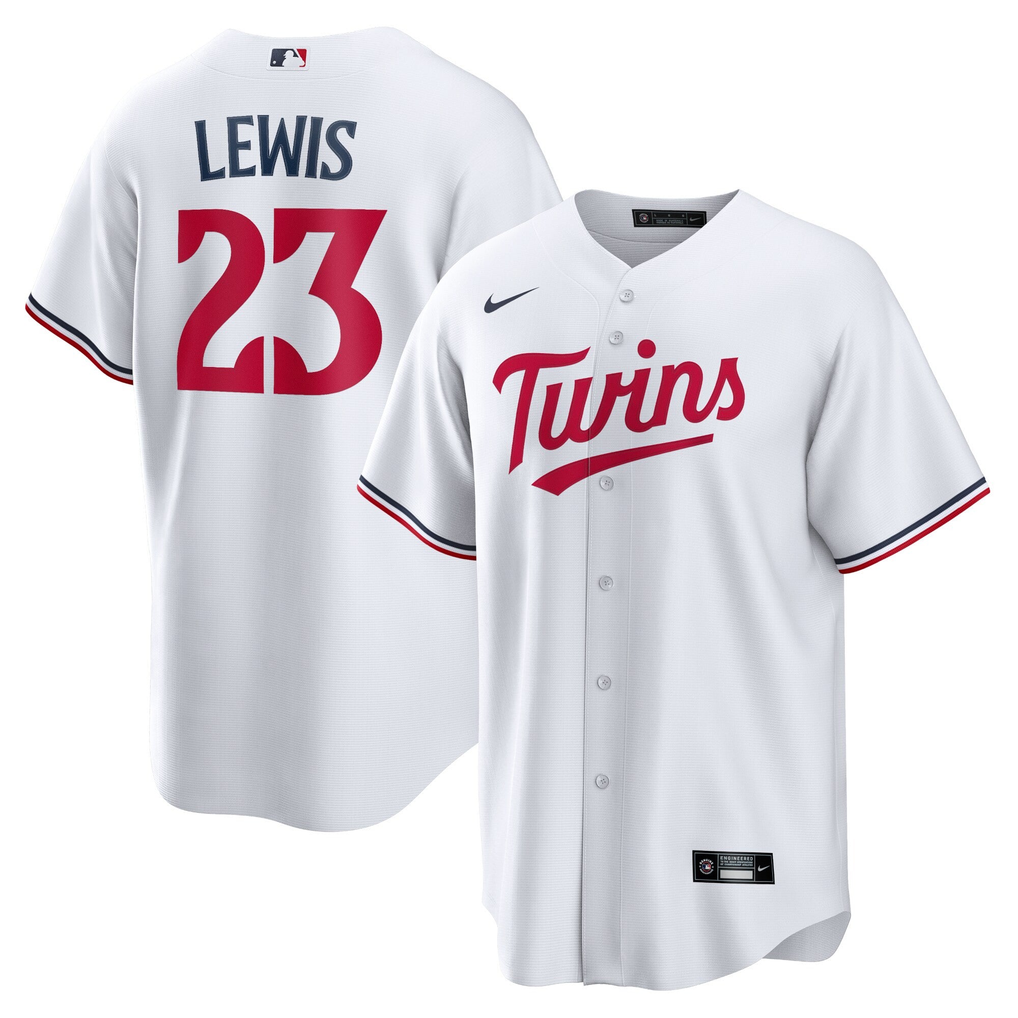 Royce Lewis Minnesota Twins white jersey