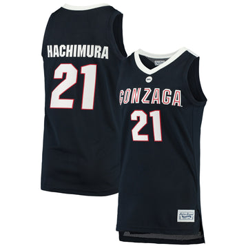 Rui Hachimura Original Gonzaga Bulldogs navy Retro jersey
