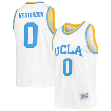 Russell Westbrook Original UCLA Bruins white Retro jersey