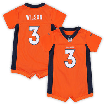 Russell Wilson Newborn Denver Broncos orange Game jersey