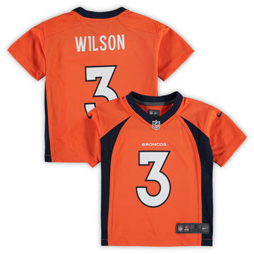 Russell Wilson Preschool Denver Broncos orange jersey