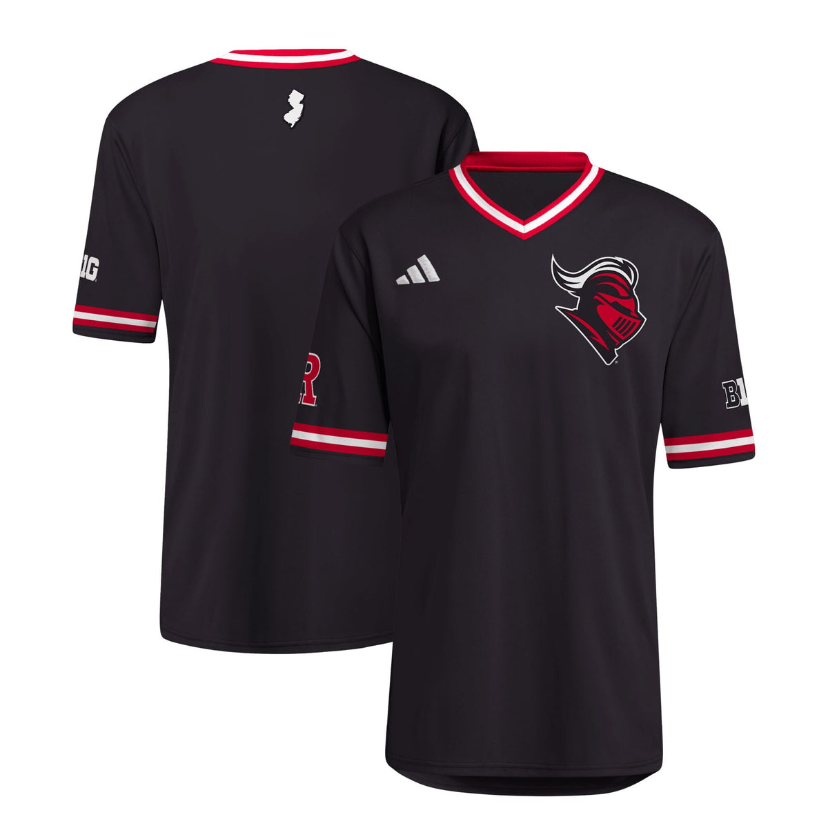 Rutgers Scarlet Knights black jersey