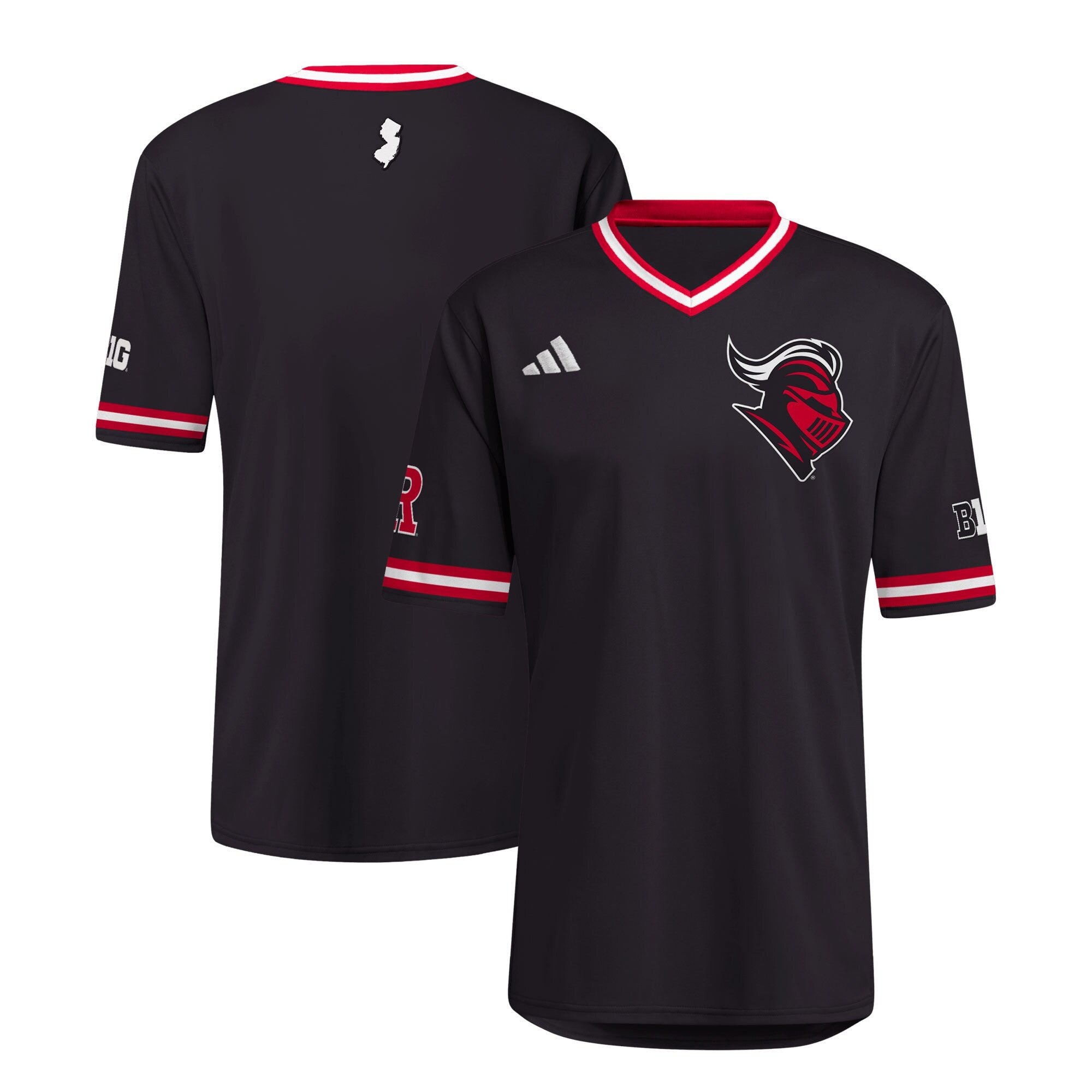 Rutgers Scarlet Knights black jersey