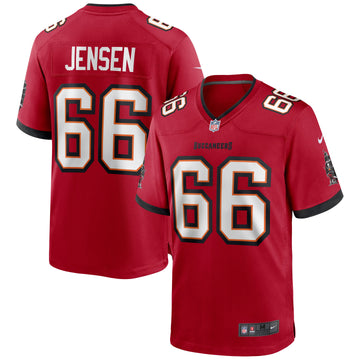 Ryan Jensen Tampa Bay Buccaneers red jersey
