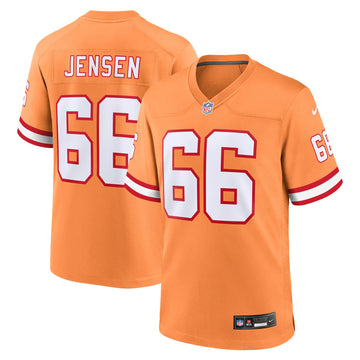 Ryan Jensen Tampa Bay Buccaneers orange Throwback jersey