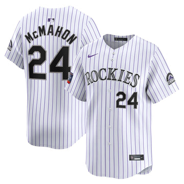 Ryan Mcmahon Colorado Rockies white Limited jersey