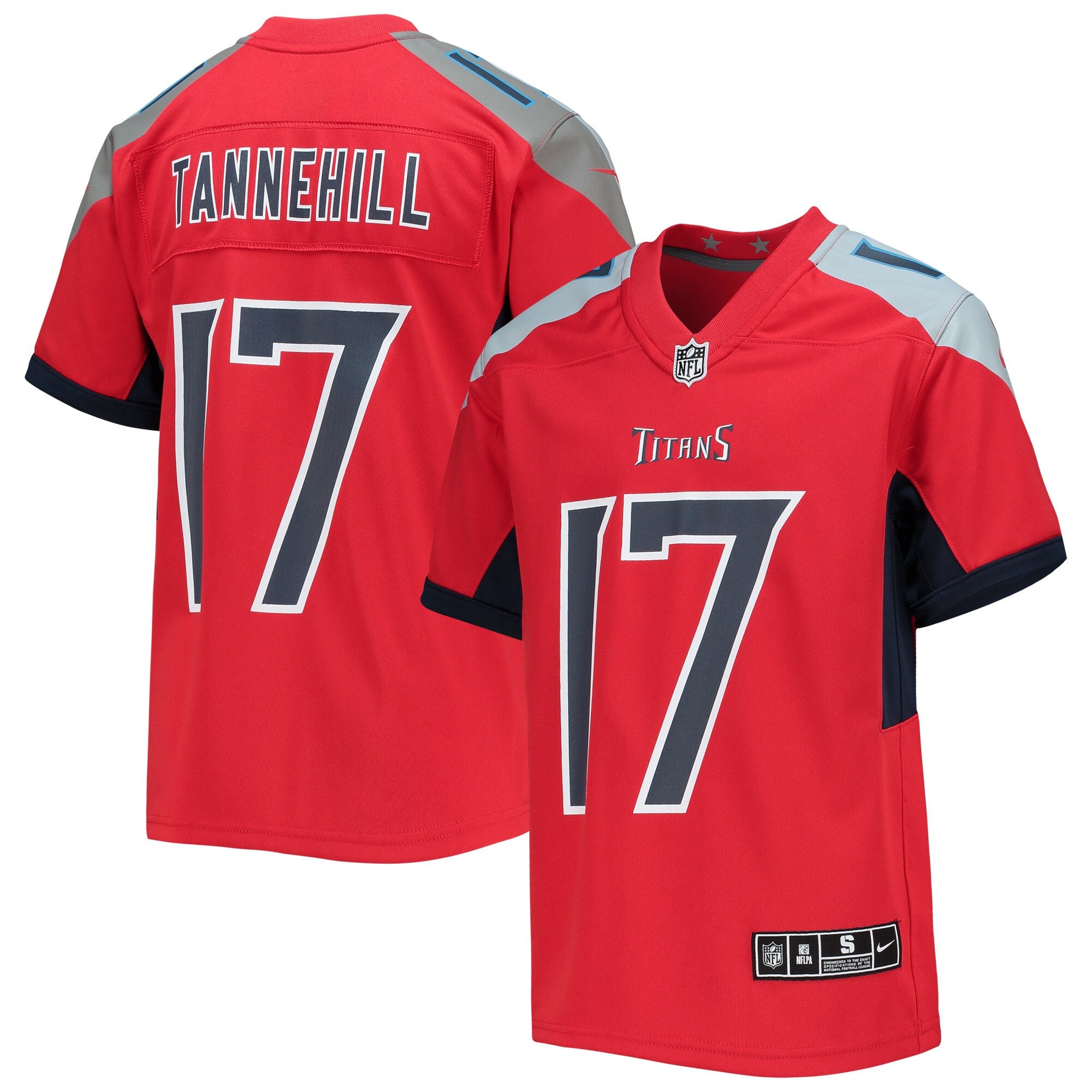 Ryan Tannehill Tennessee Titans red jersey