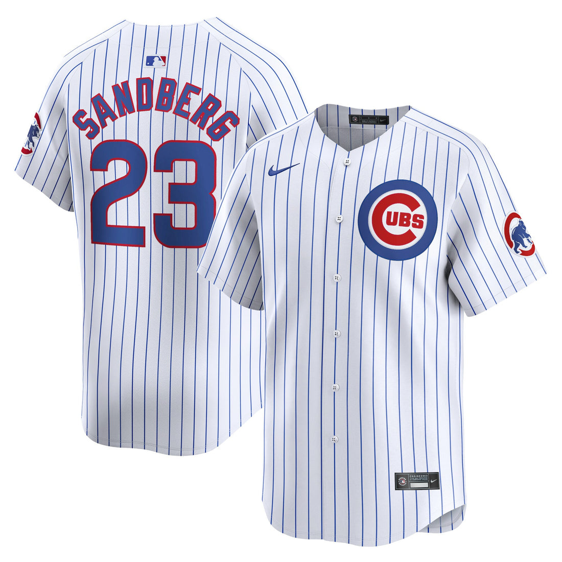 Ryne Sandberg Chicago Cubs white Limited jersey