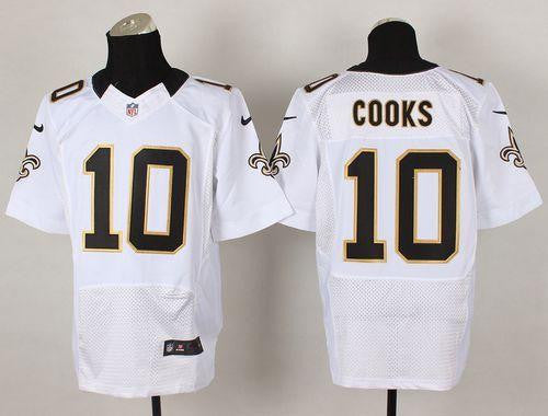 Brandin Cooks New Orleans Saints white Elite jersey