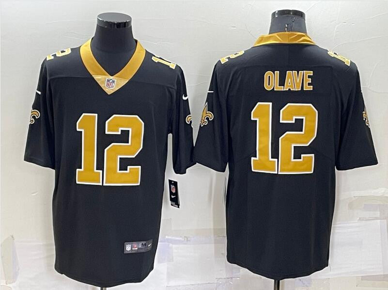 Chris Olave New Orleans Saints black Untouchable jersey