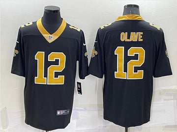 Chris Olave New Orleans Saints black Untouchable jersey