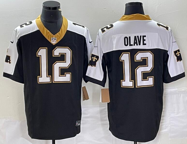 Chris Olave New Orleans Saints black Limited jersey