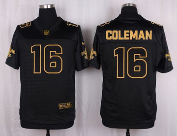 Brandon Coleman New Orleans Saints black Pro Line jersey