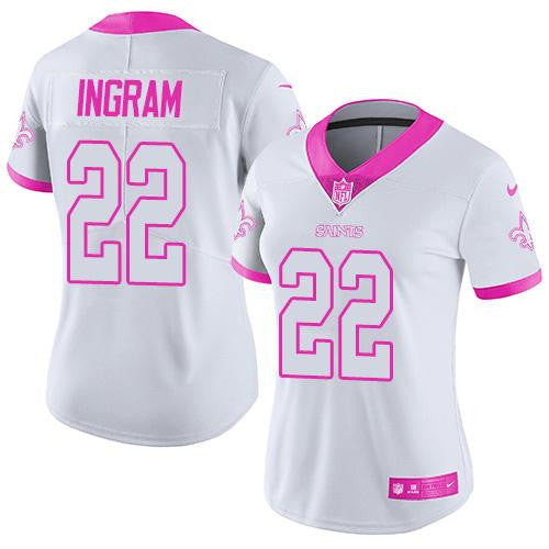 Mark Ingram New Orleans Saints white Limited jersey