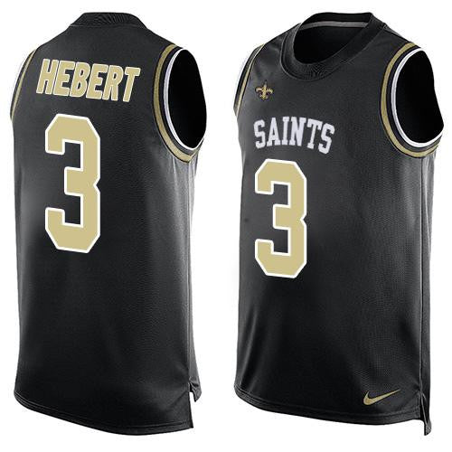 Bobby Hebert New Orleans Saints black Limited jersey
