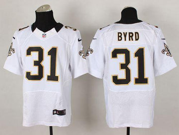 Jairus Byrd New Orleans Saints white Elite jersey