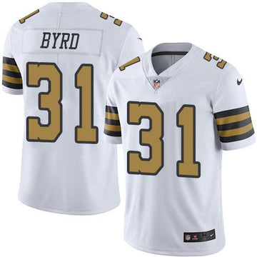 Jairus Byrd New Orleans Saints white Limited jersey