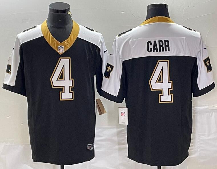 Derek Carr New Orleans Saints black Limited jersey