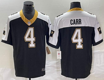 Derek Carr New Orleans Saints black Limited jersey