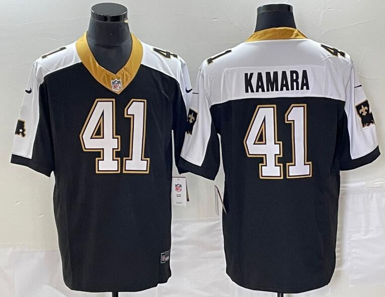 Alvin Kamara New Orleans Saints black Limited jersey