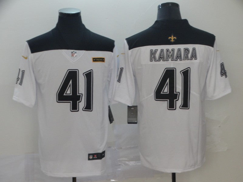 Alvin Kamara New Orleans Saints white Untouchable jersey
