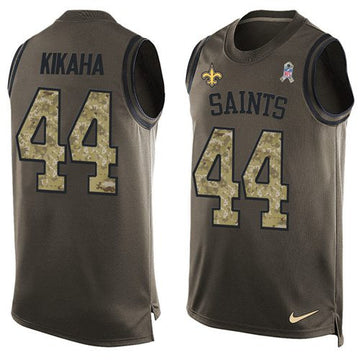Hau'oli Kikaha New Orleans Saints green Salute To Service jersey