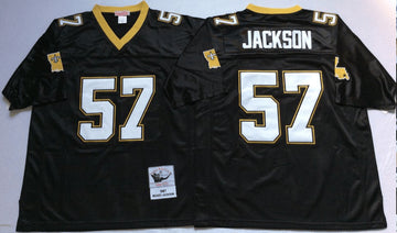 Rickey Jackson New Orleans Saints black Throwback jersey