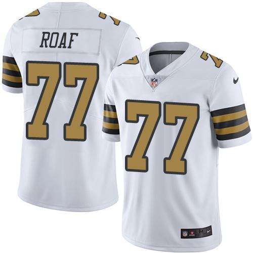 Roaf New Orleans Saints white Limited jersey