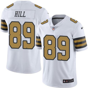 Josh Hill New Orleans Saints white Limited jersey