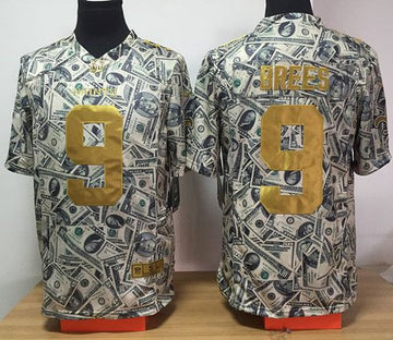 Drew Brees Dollar New Orleans Saints Elite jersey