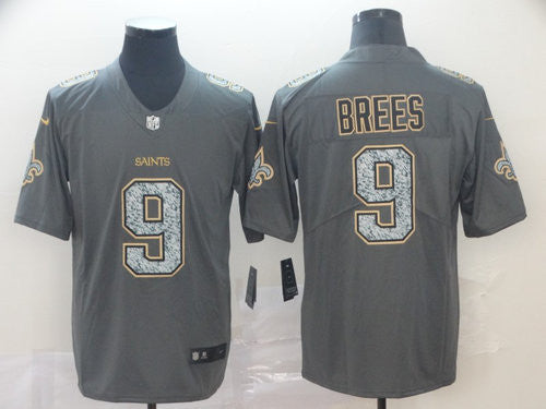 Drew Brees New Orleans Saints gray Untouchable jersey