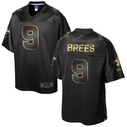 Drew Brees New Orleans Saints black Pro Line jersey
