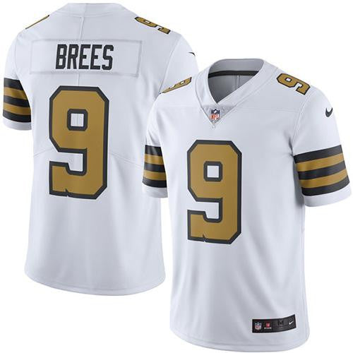 Drew Brees New Orleans Saints white Limited jersey