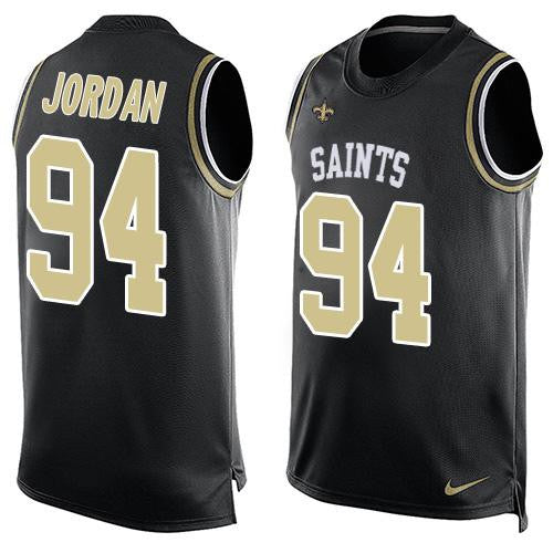 Cameron Jordan New Orleans Saints black Limited jersey