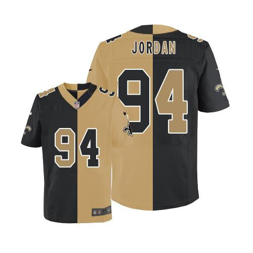 Cameron Jordan New Orleans Saints black Elite jersey