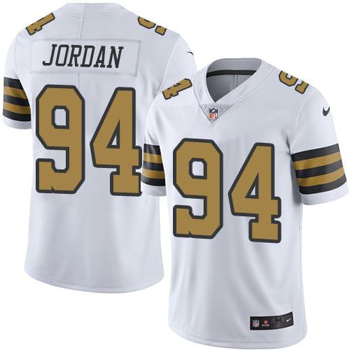 Cameron Jordan New Orleans Saints white Limited jersey
