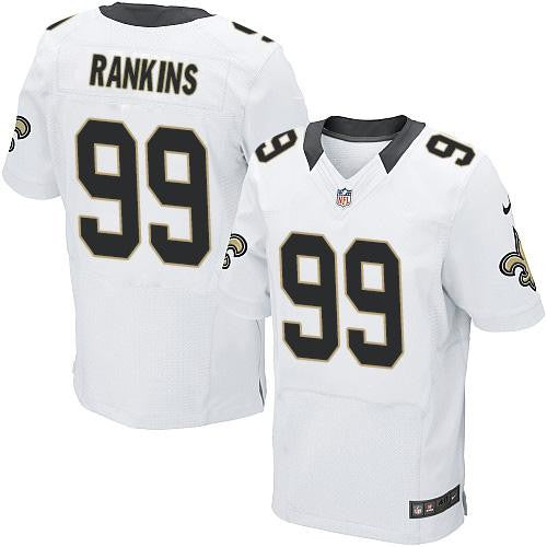 Sheldon Rankins New Orleans Saints white Elite jersey