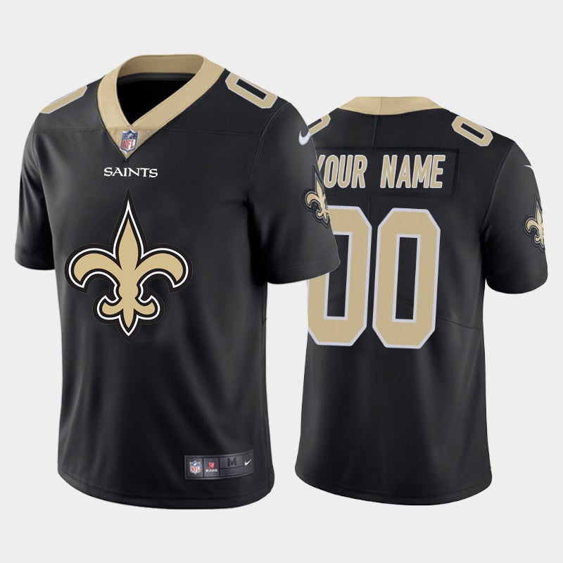 Custom New Orleans Saints black Untouchable jersey