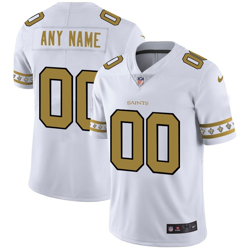 New Orleans Saints white Vapor jersey