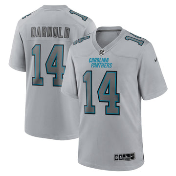 Sam Darnold Atmosphere Carolina Panthers gray Fashion jersey