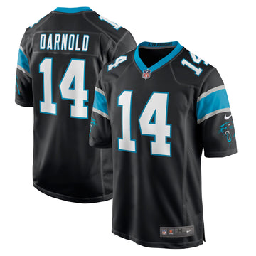 Sam Darnold Carolina Panthers black Game jersey