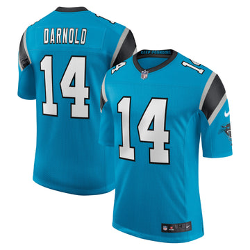 Sam Darnold Carolina Panthers blue Vapor jersey