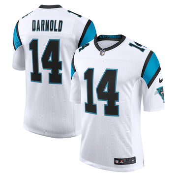 Sam Darnold Carolina Panthers white Vapor jersey