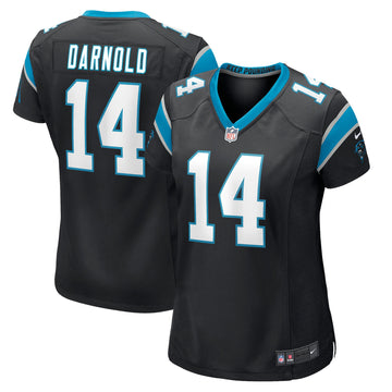 Sam Darnold Carolina Panthers black jersey