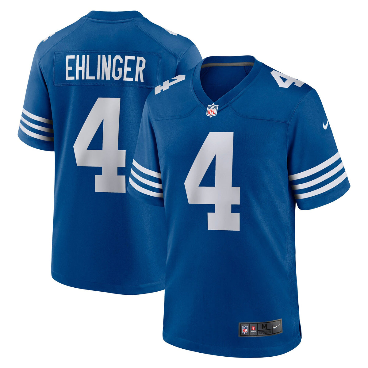 Sam Ehlinger Indianapolis Colts blue Game jersey