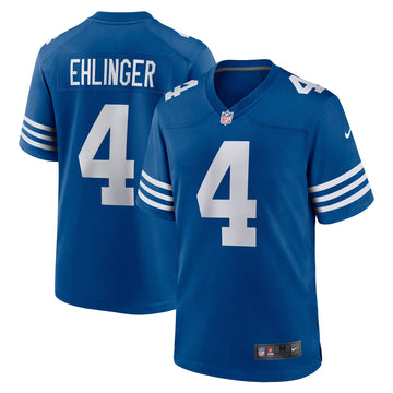 Sam Ehlinger Indianapolis Colts blue Game jersey