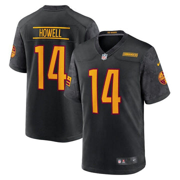 Sam Howell Washington Commanders black jersey